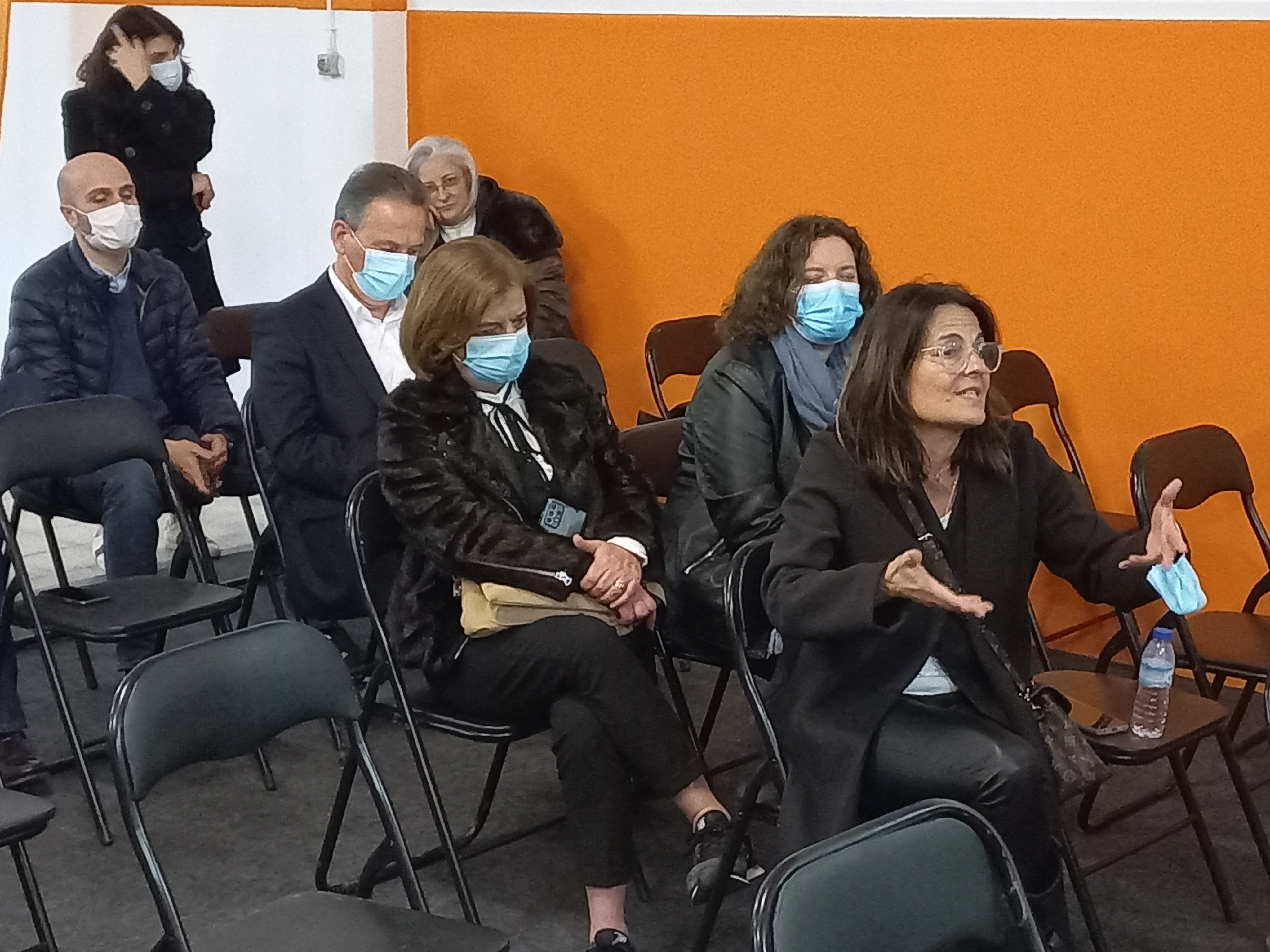 A audiência esteve sempre atenta e interventiva